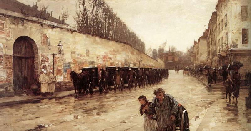 Childe Hassam Ding-on china oil painting image